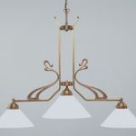 Pendelleuchte D43-25 OP+70 OP B